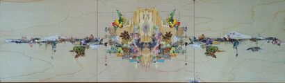 Memory Landscape - a Art Design Artowrk by Robert Lee  Davis 
